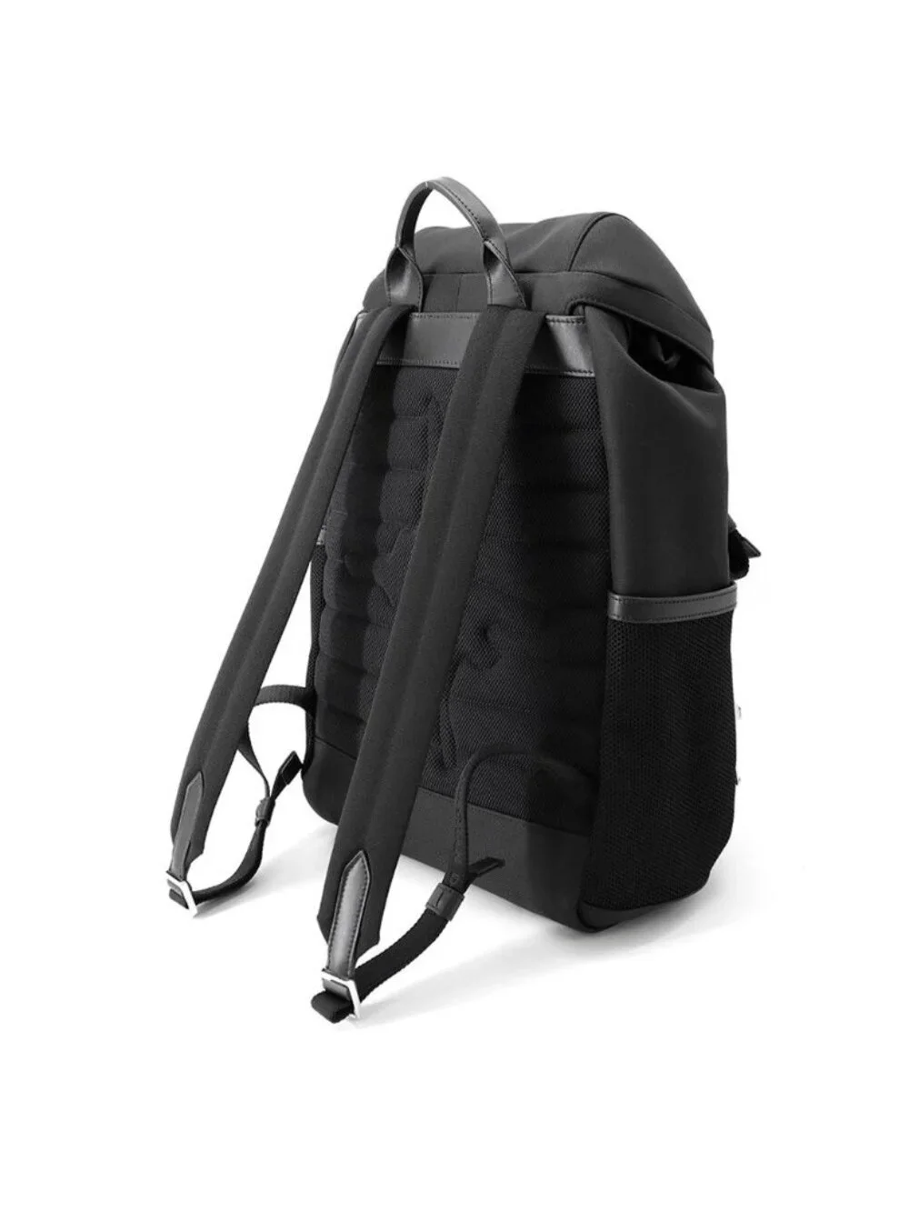 Dior Backpack 8 Lewis Hamilton Nylon Leather Black